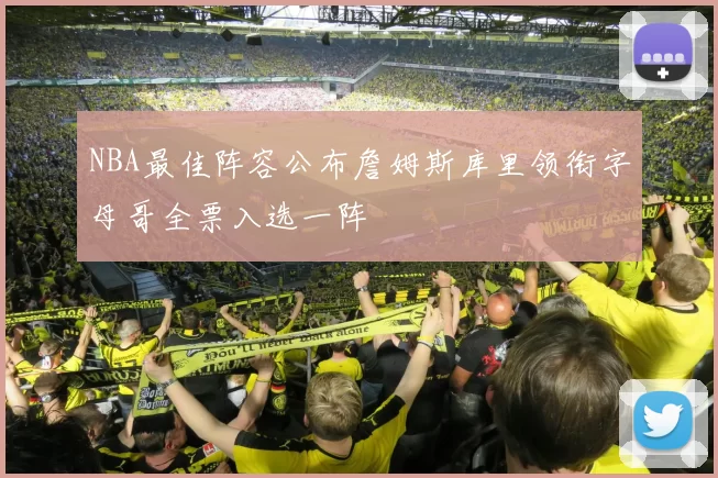 NBA最佳阵容公布詹姆斯库里领衔字母哥全票入选一阵