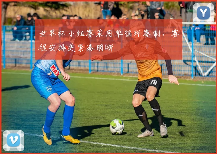 世界杯小组赛采用单循环赛制，赛程安排更紧凑明晰
