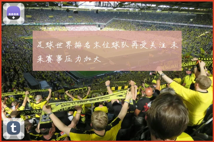 足球世界排名末位球队再受关注 未来赛事压力加大
