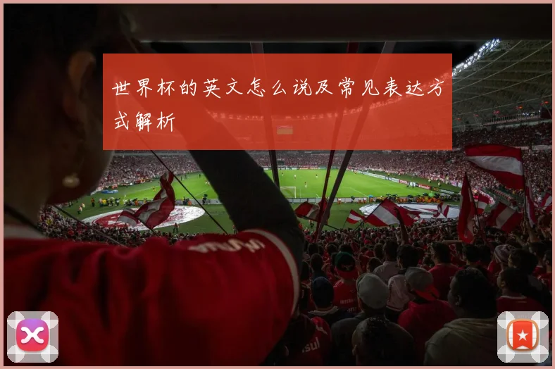 世界杯的英文怎么说及常见表达方式解析